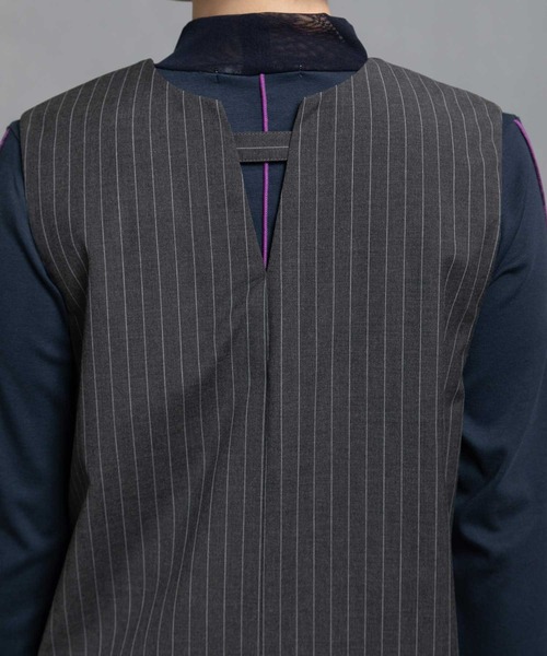 MARECHAL TERRE(マルシャルテル)の「2Way ベストワンピース(ワンピース・レディース・グレー系その他/ブラック系その他/ブラック/チャコールグレー・MEDIUM)」の18枚目の写真