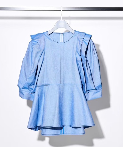 Petal Sleeve Blouse / ペタルスリーブブラウス（シャツ/ブラウス 