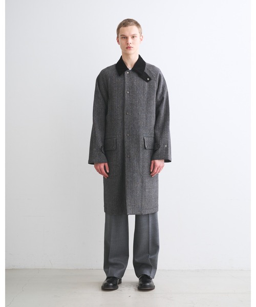 Traditional Weatherwear(トラディショナルウェザーウェア)の「BARGATE(ステンカラーコート・メンズ・グレー系その他/ブラウン系その他・36/34/38)」の3枚目の写真