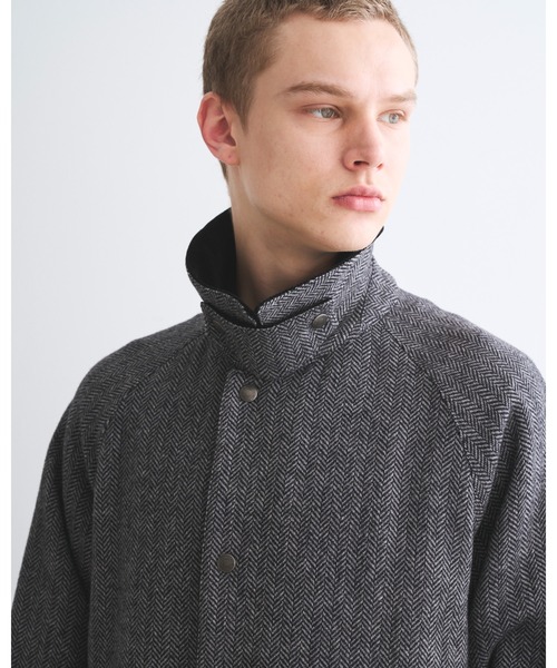 Traditional Weatherwear(トラディショナルウェザーウェア)の「BARGATE(ステンカラーコート・メンズ・グレー系その他/ブラウン系その他・36/34/38)」の7枚目の写真