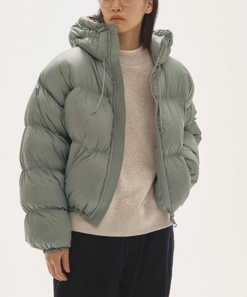 TODAYFUL(トゥデイフル)の「TODAYFUL Ultralight Goose Jacket ウルトラライトグースジャケット/12520004(ダウンジャケット/コート・レディース・チョコ/ブラック/セージグリーン・38/36)」の11枚目の写真