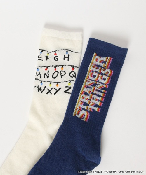 nico☻2点 STRANGER THINGS】コラボ アソート2Pソックス（ソックス/靴下