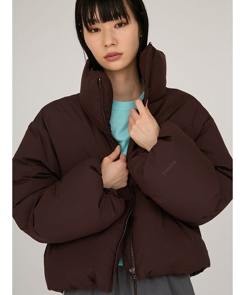 クロップドフォルムダウンコート（ダウンジャケット/コート）｜emmi