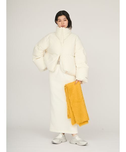 Emmi クロップドフォルムダウンコート クロップドフォルムダウンコート（ダウンジャケット/コート）｜emmi