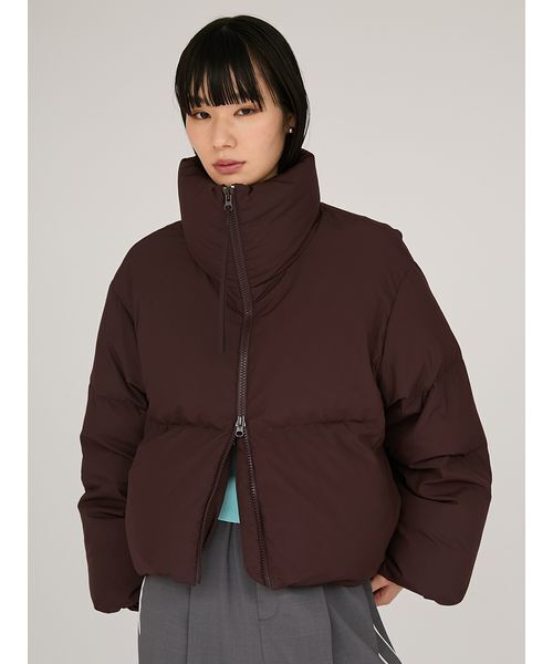 emmi（エミ）の「クロップドフォルムダウンコート（ダウンジャケット