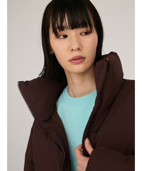 Emmi クロップドフォルムダウンコート クロップドフォルムダウンコート（ダウンジャケット/コート）｜emmi