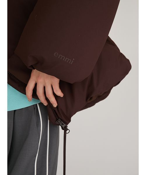 クロップドフォルムダウンコート（ダウンジャケット/コート）｜emmi