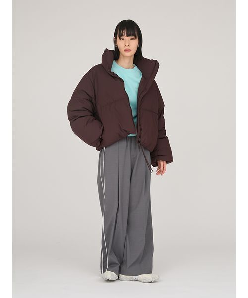 Emmi クロップドフォルムダウンコート クロップドフォルムダウンコート（ダウンジャケット/コート）｜emmi