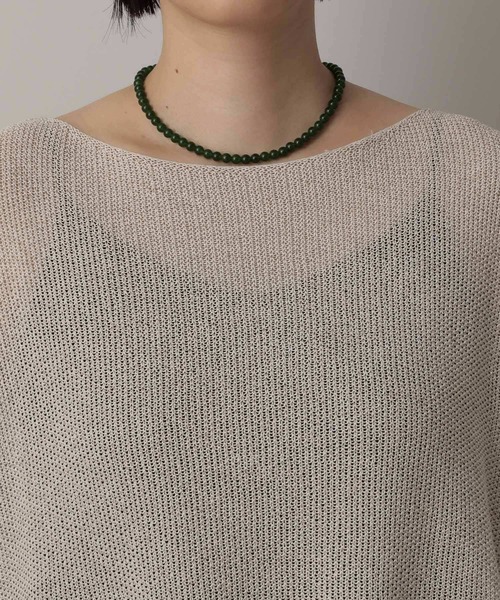 セール】ラメメッシュプルオーバー（ニット/セーター）｜A part by