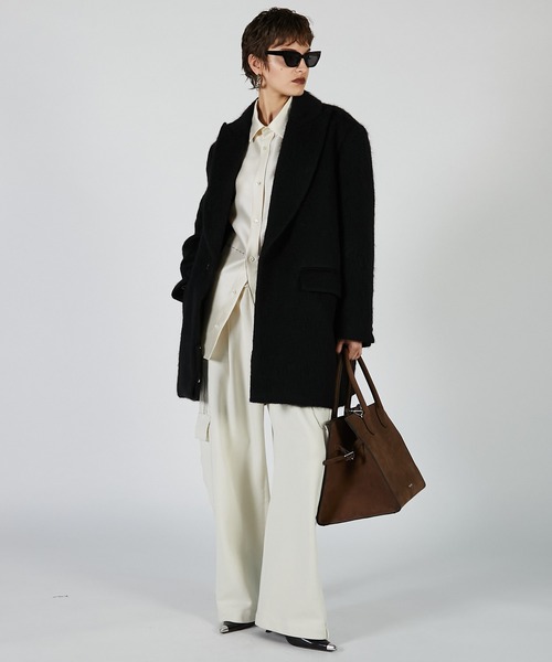 PRANK PROJECT(プランクプロジェクト)の「ハンドステッチシャツ / Hand Stitched Shirt(シャツ/ブラウス・レディース・ピンク/ホワイト/ブラック・FREE)」の5枚目の写真