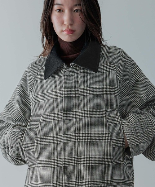 LOWRYS FARM(ローリーズファーム)の「【LFM(U)】ウールライクハンティングブルゾン 494428(ブルゾン・メンズ・ブラウン/その他/チャコールグレー・MEDIUM/LARGE)」の11枚目の写真