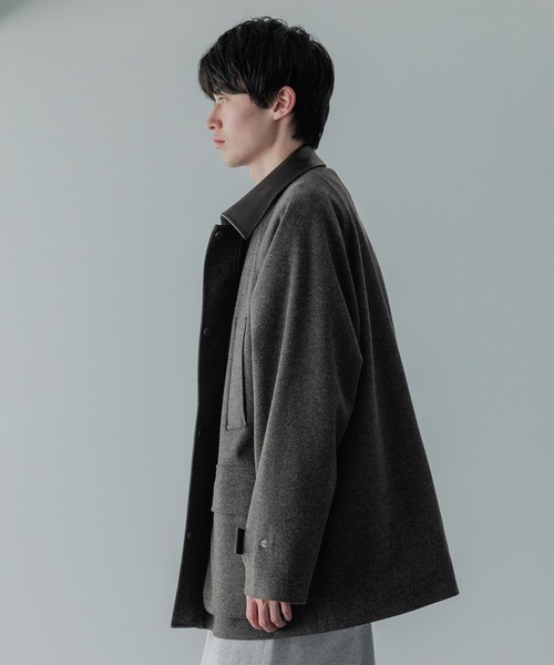 LOWRYS FARM(ローリーズファーム)の「【LFM(U)】ウールライクハンティングブルゾン 494428(ブルゾン・メンズ・ブラウン/その他/チャコールグレー・MEDIUM/LARGE)」の15枚目の写真