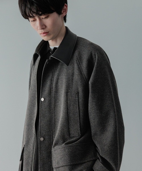 LOWRYS FARM(ローリーズファーム)の「【LFM(U)】ウールライクハンティングブルゾン 494428(ブルゾン・メンズ・ブラウン/その他/チャコールグレー・MEDIUM/LARGE)」の17枚目の写真