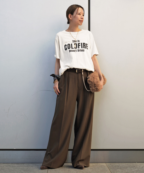 2タックワイドパンツ（スラックス）｜AP STUDIO（エーピーストゥディオ