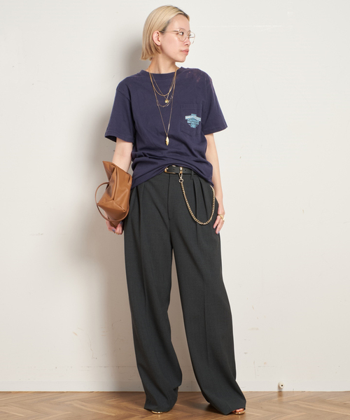 2タックワイドパンツ（スラックス）｜AP STUDIO（エーピーストゥディオ