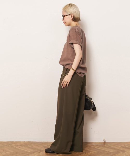 2タックワイドパンツ（スラックス）｜AP STUDIO（エーピーストゥディオ
