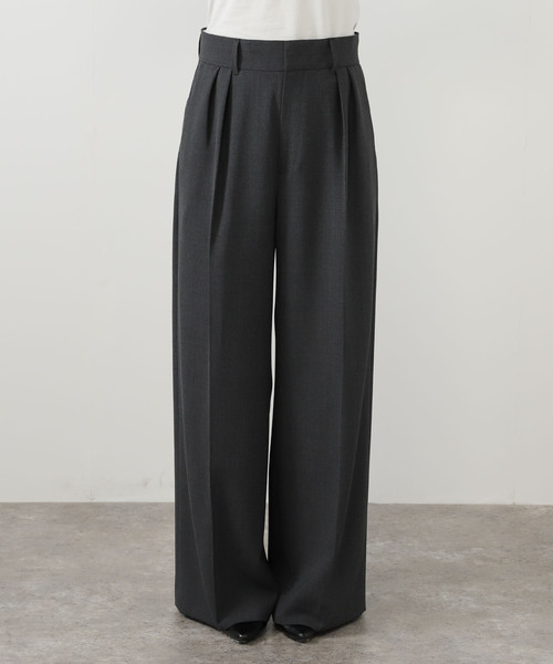 2タックワイドパンツ（スラックス）｜AP STUDIO（エーピーストゥディオ