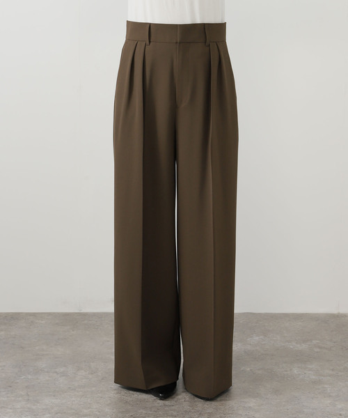 2タックワイドパンツ（スラックス）｜AP STUDIO（エーピーストゥディオ