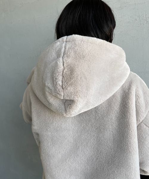 タトラスファーブルゾン(ちぃ) WEB限定】[TATRAS/タトラス] ASTONI ファーブルゾン（ブルゾン