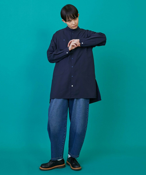 FRAPBOIS（フラボア）の「カーブデニム3 パンツ（その他パンツ・レディース・ブルー/ブラック・3/2/1/0）」の16枚目の写真