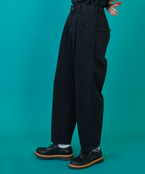 FRAPBOIS（フラボア）の「カーブデニム3 パンツ（その他パンツ・レディース・ブルー/ブラック・3/2/1/0）」の17枚目の写真