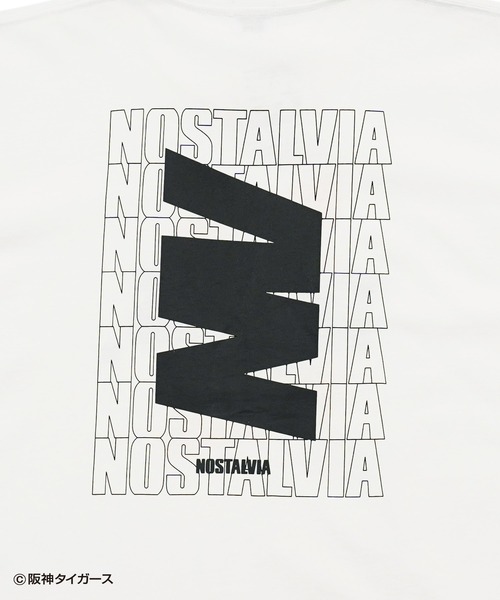 NOSTALVIA(ノスタルヴィア)の「阪神タイガース × NOSTALVIA ノスタルヴィア Tigers Slugger / タイガース スラッガー ロンT(Tシャツ/カットソー・メンズ・ホワイト/ブラック・X-LARGE/LARGE/MEDIUM/SMALL)」の6枚目の写真