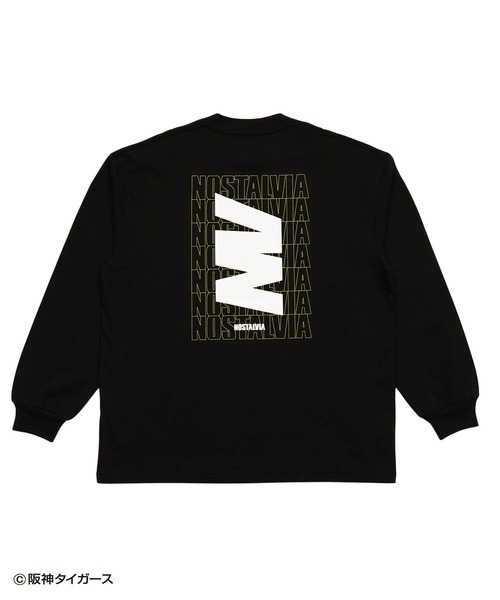 NOSTALVIA(ノスタルヴィア)の「阪神タイガース × NOSTALVIA ノスタルヴィア Tigers Slugger / タイガース スラッガー ロンT(Tシャツ/カットソー・メンズ・ホワイト/ブラック・X-LARGE/LARGE/MEDIUM/SMALL)」の8枚目の写真