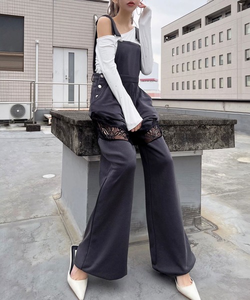 アーギュ ARGUE オーバーオール サロペット コットン 無地 AR20SS-AP44