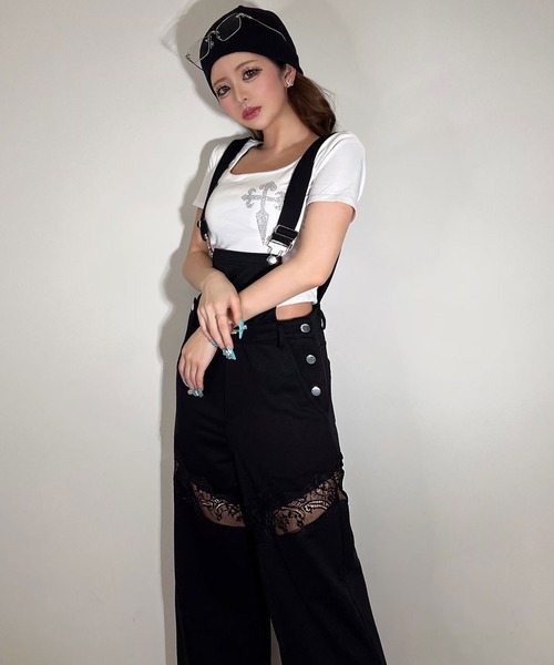 trunc88＊オーバーオール＊サロペット＊セットアップ＊ブラック