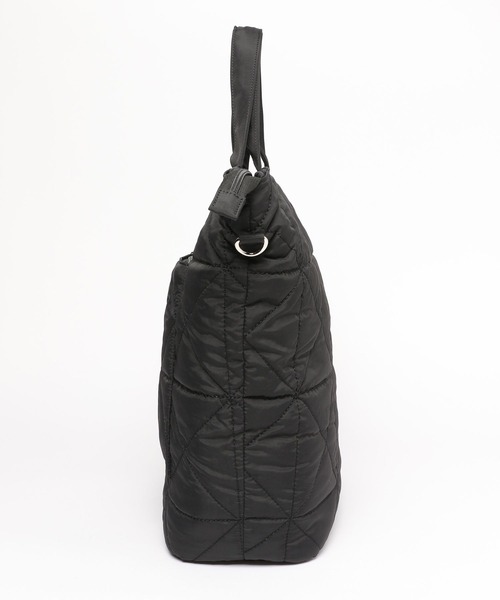 GLOBAL WORK（グローバルワーク）の「キルティング2WAYショルダー/577376（ショルダーバッグ・レディース・ブラック/カーキ/シルバー・ONE SIZE）」の8枚目の写真