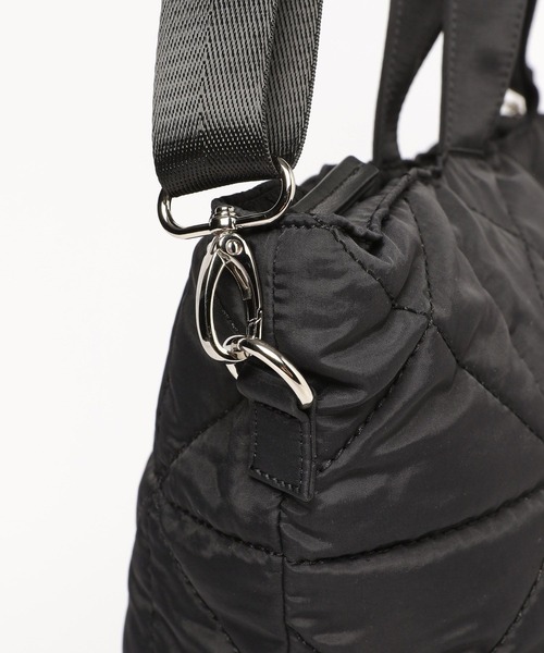 GLOBAL WORK（グローバルワーク）の「キルティング2WAYショルダー/577376（ショルダーバッグ・レディース・ブラック/カーキ/シルバー・ONE SIZE）」の14枚目の写真