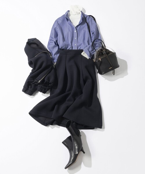 23区 S(ニジュウサンクチイサイサイズ)の「CANCLINI ベーシック シャツ(シャツ/ブラウス・レディース・ブルー系1/ピンク系1/ブラウン系1/ホワイト系・32/34)」の8枚目の写真