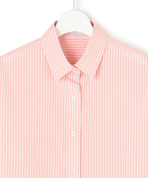 23区 S(ニジュウサンクチイサイサイズ)の「CANCLINI ベーシック シャツ(シャツ/ブラウス・レディース・ブルー系1/ピンク系1/ブラウン系1/ホワイト系・32/34)」の11枚目の写真
