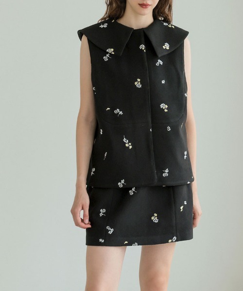 DONOBAN（ドノバン）の「フローレットスカート（スカート・レディース・ブラック/グレー・ONE）」の19枚目の写真