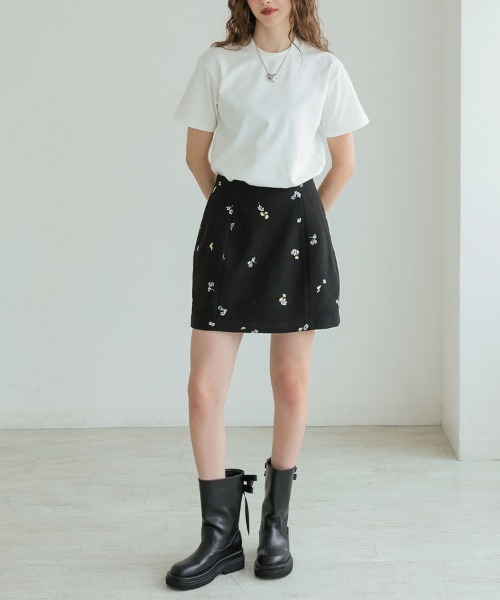 DONOBAN（ドノバン）の「フローレットスカート（スカート・レディース・ブラック/グレー・ONE）」の20枚目の写真