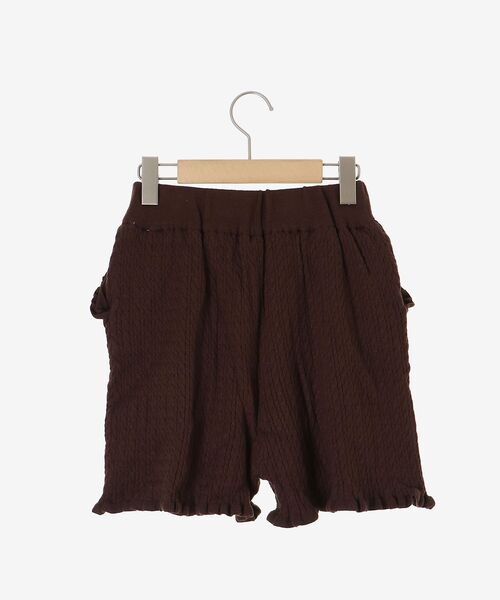 MAJESTIC LEGON(マジェスティックレゴン)の「ミニケーブルショートパンツ(その他パンツ・レディース・ネイビー/ブラウン/グレー/アイボリー・MEDIUM)」の17枚目の写真