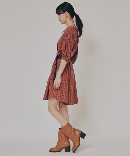 REDYAZEL（レディアゼル）の「ウエスタンライクショートブーツ（ブーツ・レディース・キャメル/ブラック/ブラウン・MEDIUM/LARGE）」の13枚目の写真