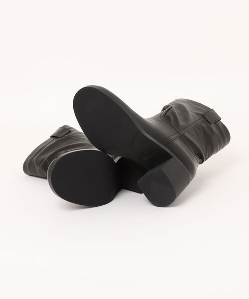 REDYAZEL（レディアゼル）の「ウエスタンライクショートブーツ（ブーツ・レディース・キャメル/ブラック/ブラウン・MEDIUM/LARGE）」の5枚目の写真