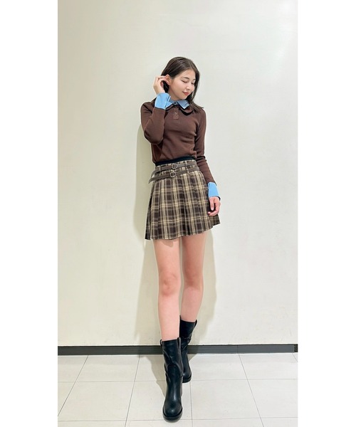 REDYAZEL（レディアゼル）の「ウエスタンライクショートブーツ（ブーツ・レディース・キャメル/ブラック/ブラウン・MEDIUM/LARGE）」の6枚目の写真