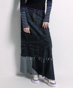 TOGA PULLA/トーガプルラ】Nylon twill mini skirt/ナイロンミニ