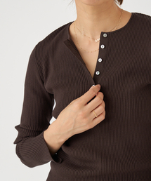 ポロシャツロングスリーブプルオーバー（ニット/セーター）｜IENA