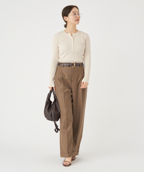 セール】リブヘンリープルオーバー（ニット/セーター）｜IENA（イエナ