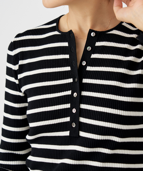 セール】リブヘンリープルオーバー（ニット/セーター）｜IENA（イエナ