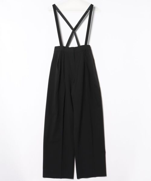 Tiara（ティアラ）の「【MARILYN MOON/マリリンムーン】サロペット（4243-139）（サロペット/オーバーオール・レディース・ライトグレー/ブラック・FREE）」の2枚目の写真