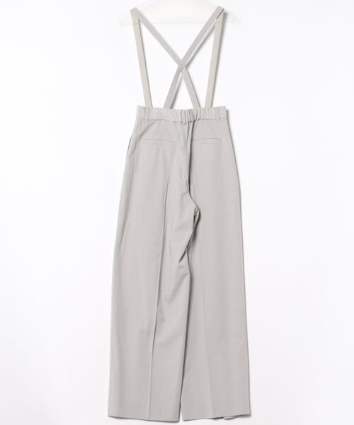 Tiara（ティアラ）の「【MARILYN MOON/マリリンムーン】サロペット（4243-139）（サロペット/オーバーオール・レディース・ライトグレー/ブラック・FREE）」の3枚目の写真