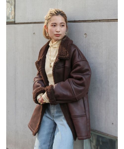 Ungrid（アングリッド）の「ハイネックシアーロングスリーブTee（Tシャツ/カットソー・レディース・オフホワイト/ブルー/ブラック/ブラウン/イエロー・FREE）」の13枚目の写真