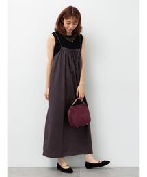 Lugnoncure | ギャザーキャミソールワンピース(ワンピース)