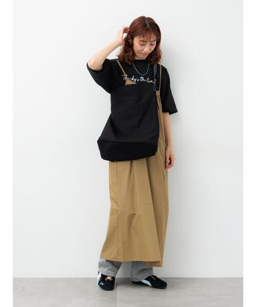 Lugnoncure（ルノンキュール）の「ギャザーキャミソールワンピース（ワンピース・レディース・カーキ/ブラウン/ブラック・F）」の5枚目の写真