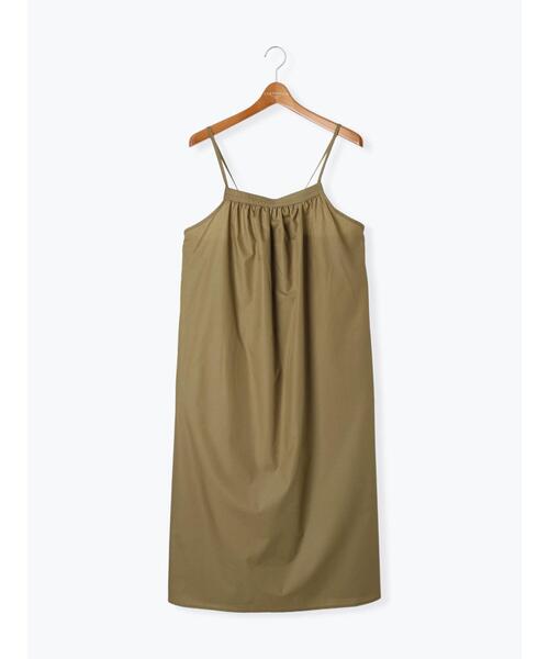 Lugnoncure（ルノンキュール）の「ギャザーキャミソールワンピース（ワンピース・レディース・カーキ/ブラウン/ブラック・F）」の11枚目の写真