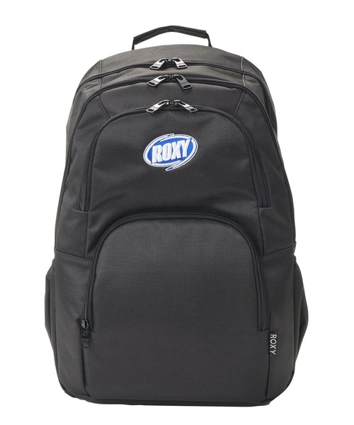 ROXY(ロキシー)の「GO OUT /ロキシー撥水加工保冷ポケット付きロゴバックパック・リュック(バックパック/リュック・レディース・ブルー/レッド/ブラック・FREE)」の2枚目の写真
